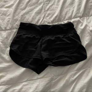 Black Lululemon shorts